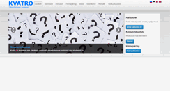 Desktop Screenshot of kvatro.ee